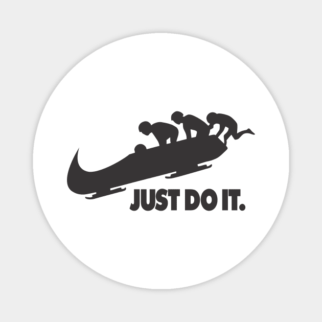 Bobsleigh Just do it Magnet by workshop71